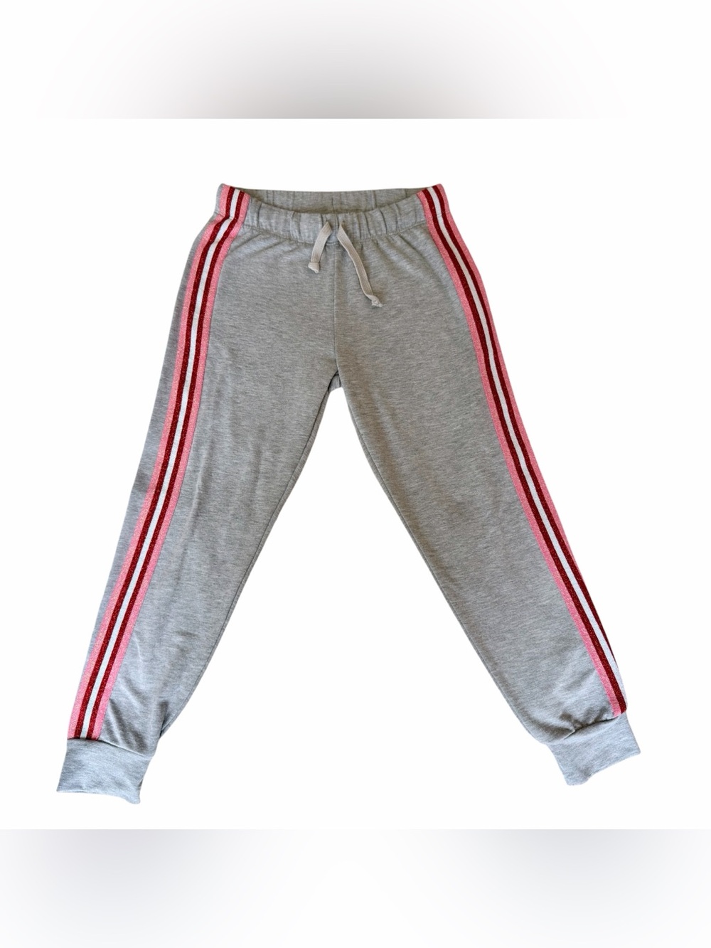 T2love girls sweatpants with shimmer leg stripe Size 8 MSRP $72